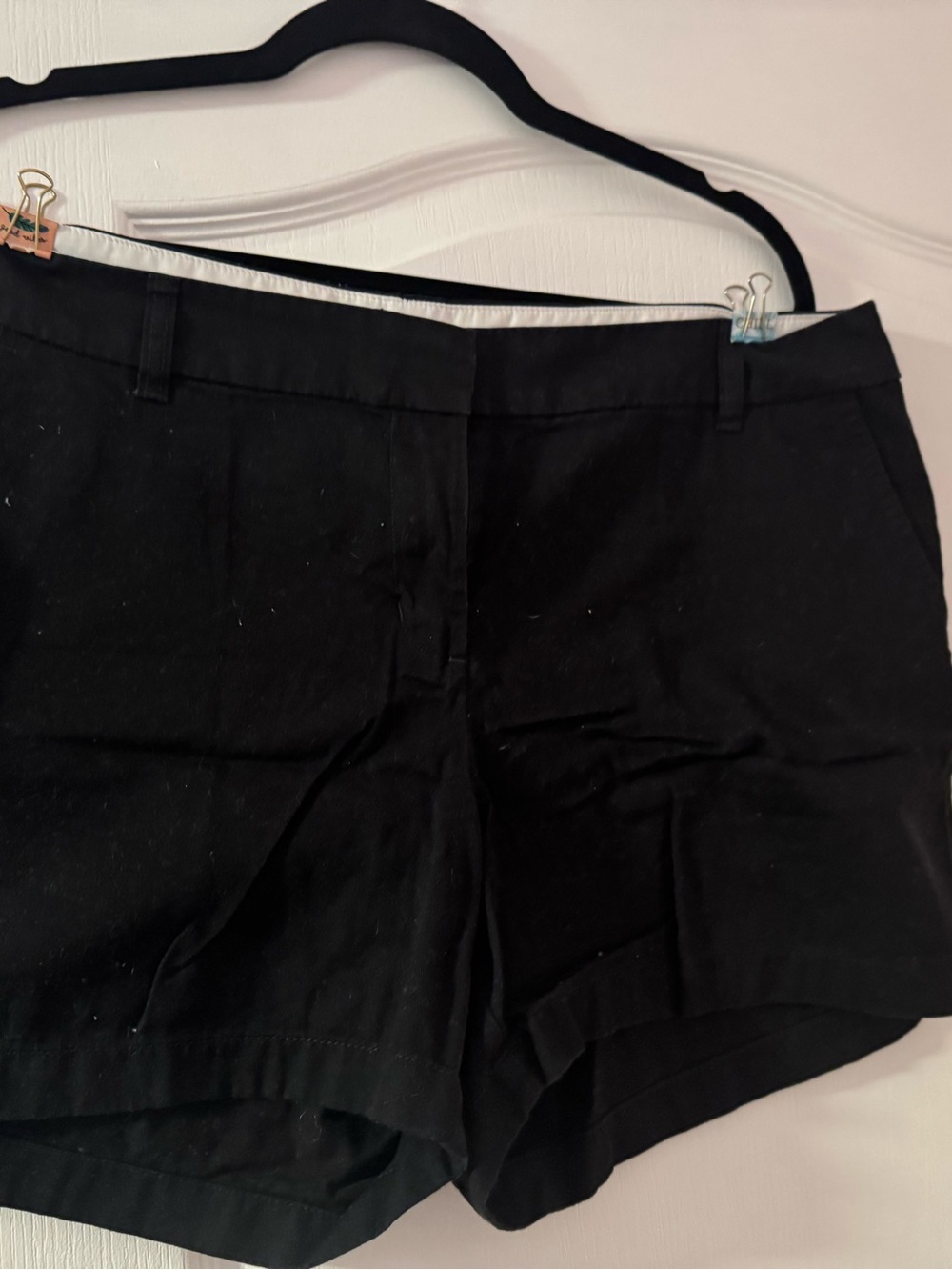 J. Crew Black chino Shorts